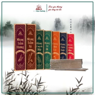 Nhang Thiên Nhiên Nhang Sạch Mộc Hương TN - AT 100% Tự Nhiên set 5 hương bất kỳ