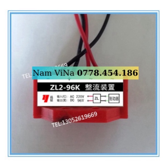 [Sẵn] Bộ CHỈNH LƯU Phanh Động Cơ ZL2-96K (AC220V Dc96v)