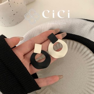 Hàng thiết kế Bông tai nữ chuôi bạc 925 CiCi Accessories kiểu dáng Hàn Quốc phụ kiện trang sức nữ thanh lịch - BT131
