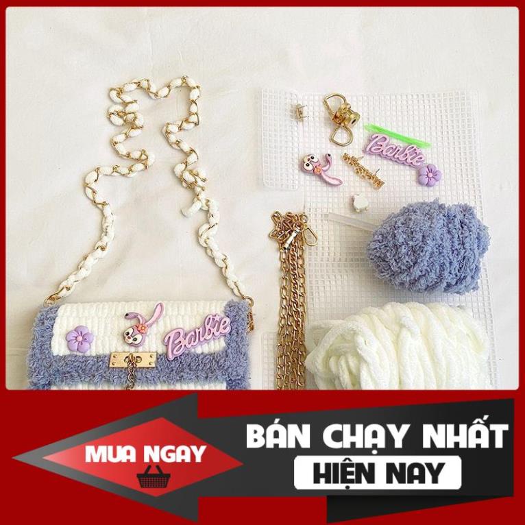 Túi Tự Đan Handmade, Túi Len Tự Đan Đeo Chéo Phối Màu [Có Video Hướng Dẫn] nnn.