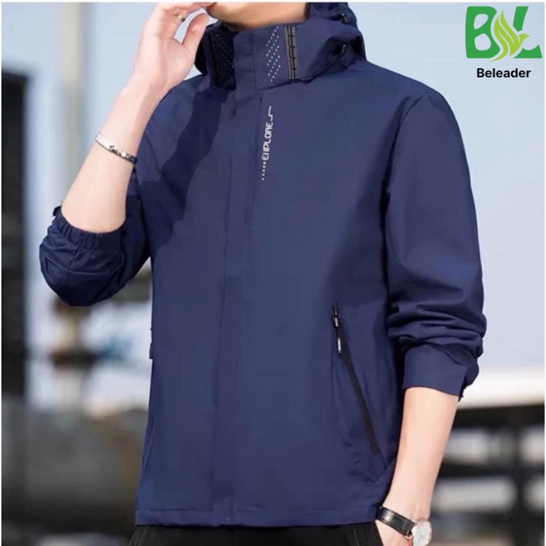 Áo Khoác Gió NAm Nữ BL Fashion Kiểu Nẹp Che Khoá,Vải phủ Nano chống nước,chống bụi,caseeeeee - Hàng mới về