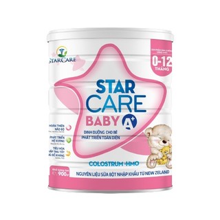 Sữa Bột Star Care Baby A+ dinh dưỡng toàn diện cho bé từ 0 đến 12 tháng tuổi
