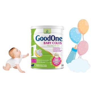 Sữa Bột Goodone Baby Colos 1 tăng cường hệ miễn dịch, phát triển chiều cao cho bé từ 0 đến 12 tháng tuổi