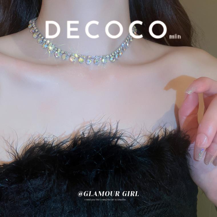 Dây chuyền, vòng cổ nhiều kiểu dáng phụ kiện trang sức Decoco Min Accessoriese phụ kiện trang sức nữ sang trọng