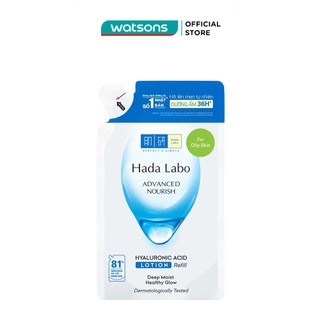 Dung Dịch Dưỡng Ẩm Hada Labo Cho Da Dầu Advanced Nourish Hyaluronic Acid Lotion 170ml  Túi Refill  