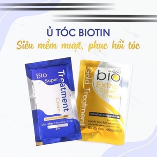 Ủ tóc Biotin Gold siêu mềm mượt, phục hồi tóc