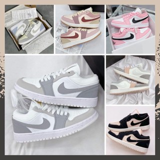 Giày Jordan Cổ Thấp Nam Nữ, Giày JD Panda Paris Cổ Thấp Hàng Full Box Bill - BIBISNEAKER
