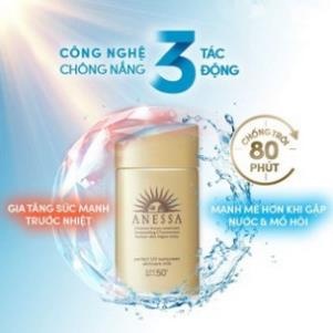 Kem chống nắng Anessa Perfect UV Sunscreen Skincare Milk 60ml nhật bản mẫu