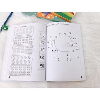 Sách - Preschool Maths workbook 3 cuốn