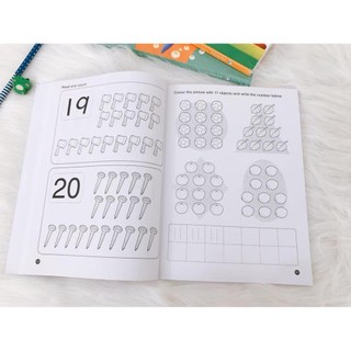 Sách - Preschool Maths workbook 3 cuốn