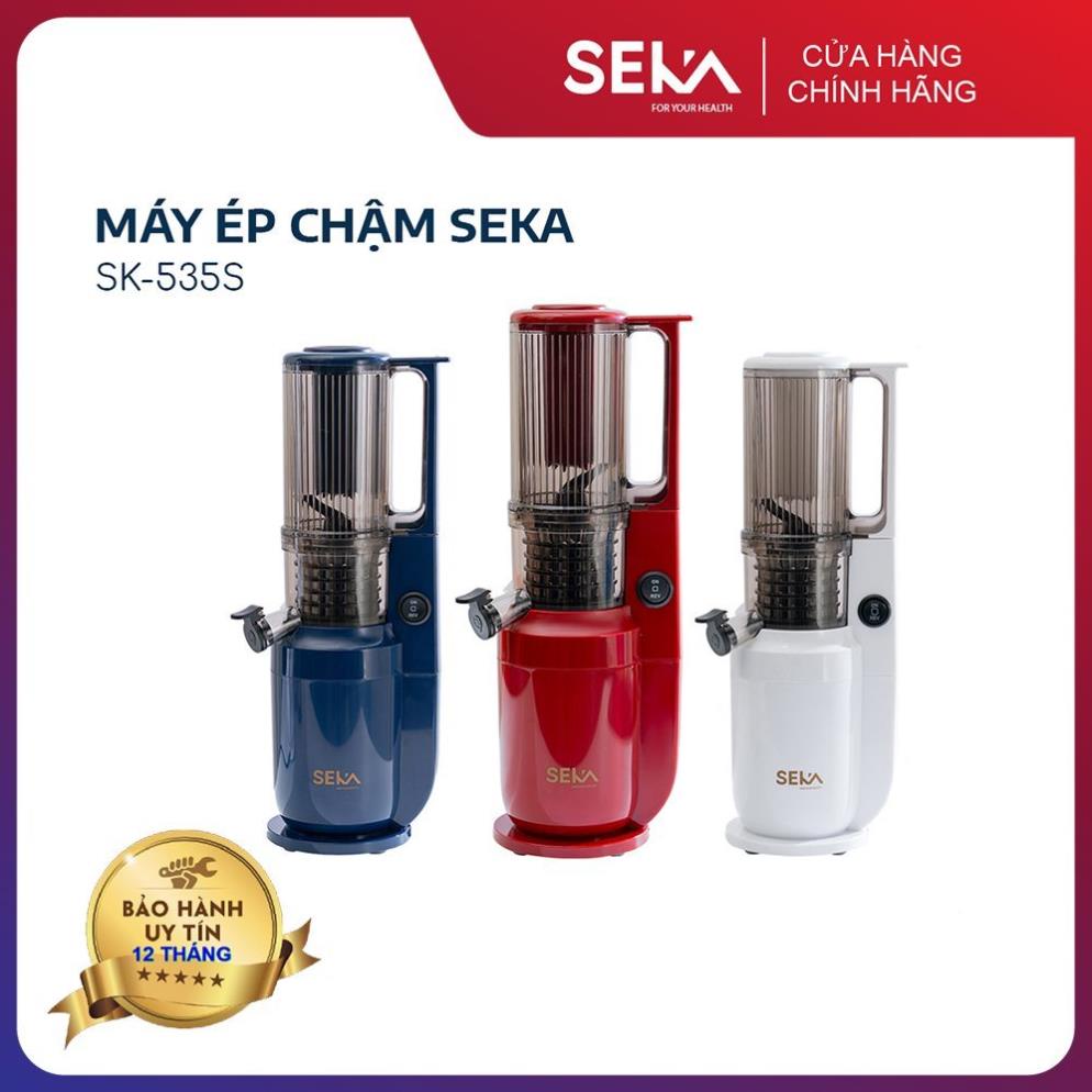 Máy Ép Chậm Đa Năng SEKA SK535S Công Suất 250W Dung tích 550ml Bảo Hành 12 Tháng, Máy Ép Hoa Quả Trái Cây Chính Hãng