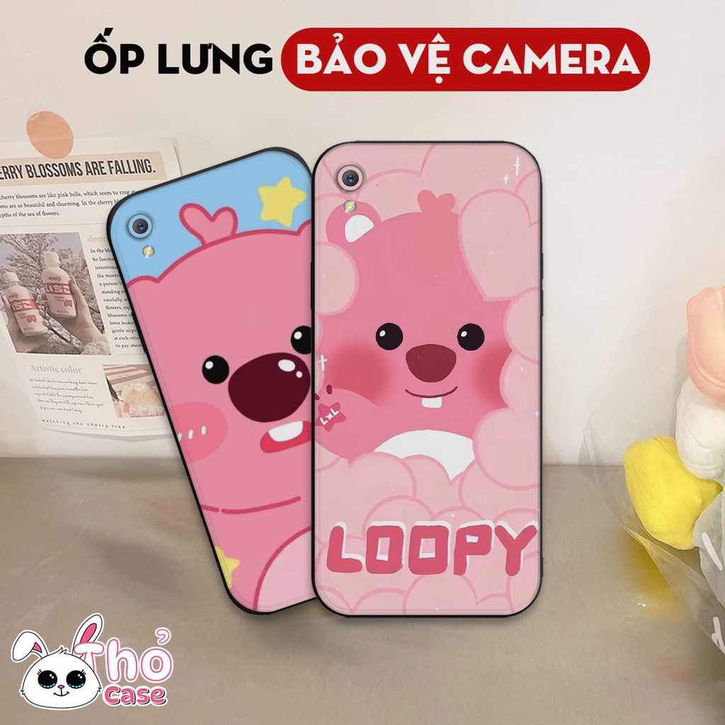 Ốp lưng Oppo A37 / Neo 9 / F1 Plus hình loopy dễ thương, đáng yêu , mềm mịn
