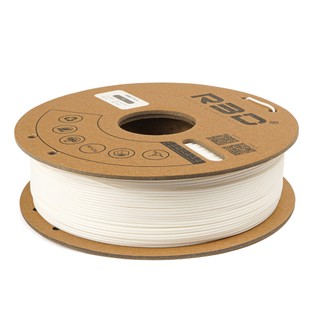 Nhựa in 3d pla/pla+màu trắng 1kg - nhựa sợi fdm in 3d chất lượng cao chính hãng r3d