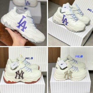 Giày mlb béo đủ 3 màu ny đế nâu, la, ny vàng, giày mlb ny chuẩn bản sc trung tặng full pk