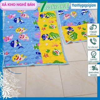 Xả 3 ngày Chăn hè trần bông 3 lớp 1m1x1m5 chất cotton poly,có chọn mẫu