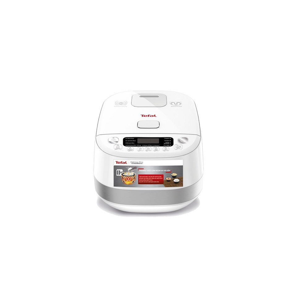 [Hà Hàng Đức] Nồi cơm điện cao tần Tefal RK808168-1.5L, màu trắng (BH 2 năm chính hãng tại VN)