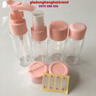 Bộ chiết mỹ phẩm du lịch 7 món cao cấp