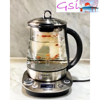 Ấm pha trà Chưng yến, máy pha trà, máy chưng yến, ấm sắc thuốc bắc, hầm thuốc bắc Hurom Tea Master TM-P02FSS Hàn Quốc