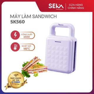 Máy nướng bánh mỳ sandwich seka sk560 bảo hành 12 tháng, máy kẹp bánh mỳ máy nướng bánh đa năng