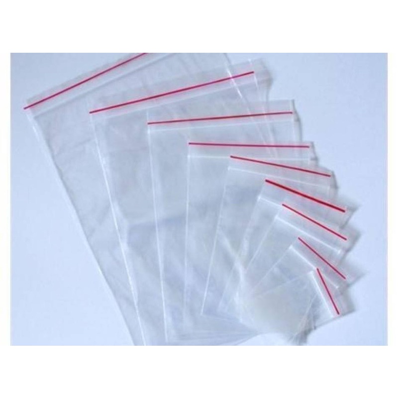 100g túi zip chỉ đỏ số 3 .Túi zip số 0 .túi zip số 2 . Túi zip 4*6cm . Túi zip 6*8cm . Túi zip 7*10c
