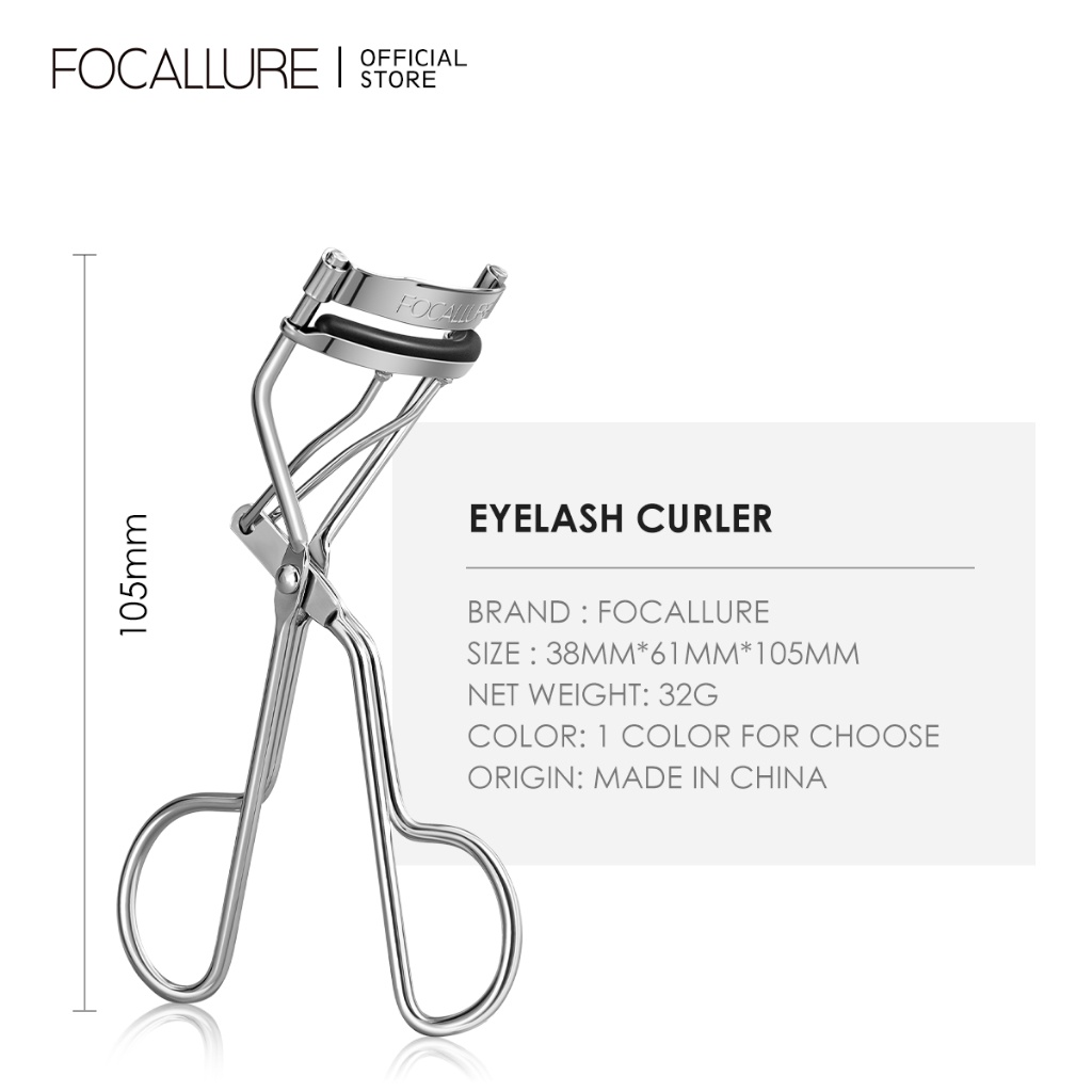 FOCALLURE Dụng Cụ Bấm Lông Mi Giúp Hàng Mi Cong 32g