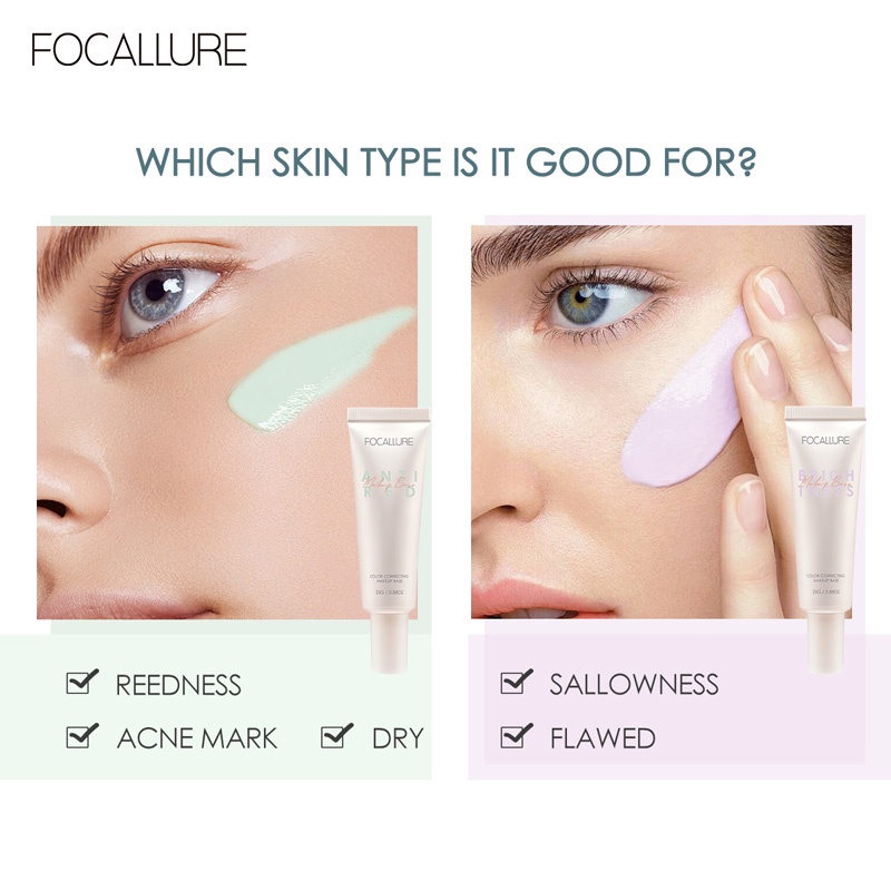 FOCALLURE Kem lót dưỡng ẩm lâu trôi 2 màu 25g | BigBuy360 - bigbuy360.vn