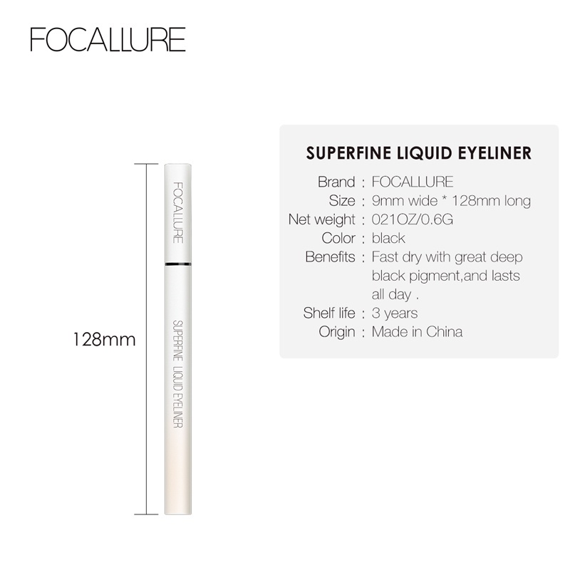 FOCALLURE Bút kẻ mắt nước siêu mượt chống thấm nước 0.6g | BigBuy360 - bigbuy360.vn