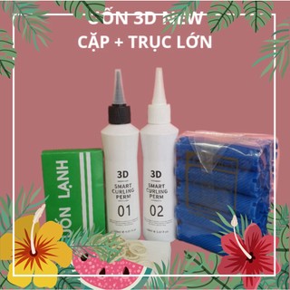   Tặng Giấy Uốn+ chun  Thuốc uốn tóc tại nhà thuốc uốn lanh 3D không mùi cao cấp 150ml  uốn tóc nam nữ 