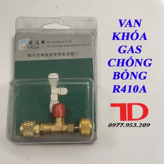 Van khóa gas chống bỏng R410 R32, giao loại ngẫu nhiên Vật tư Điện lạnh Thuận Dung