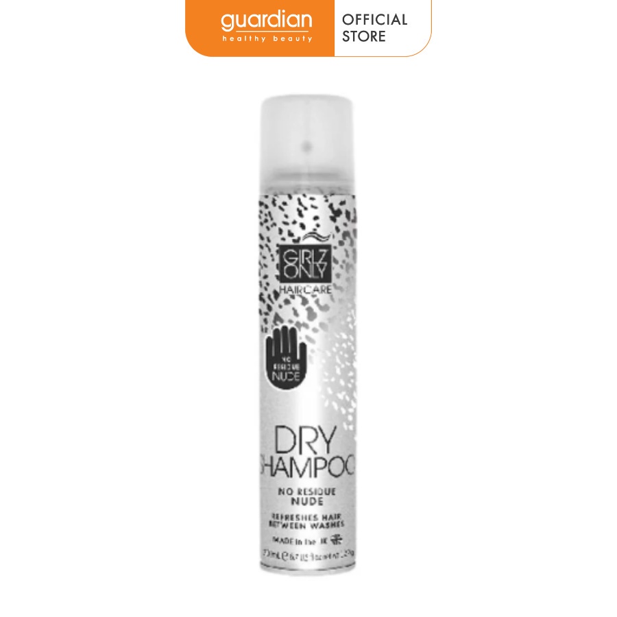 Dầu Gội Khô Không Cặn No Residue Nude Girlz Only 200ml