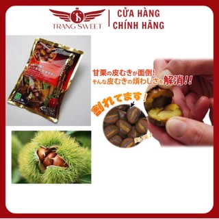 Hạt dẻ hấp tách vỏ nhật genseida - gold award 260g