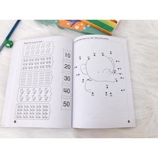 Sách - Preschool Maths workbook - 3 cuốn