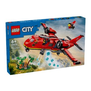 Đồ chơi lắp ráp máy bay cứu hỏa lego city 60413