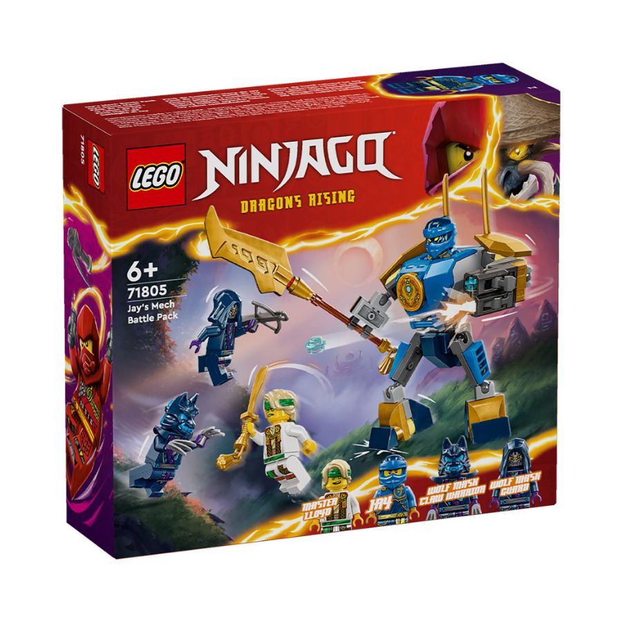 Đồ Chơi Lắp Ráp Chiến Giáp Của Jay Lego Ninjago 71805 LEGO NINJAGO 71805