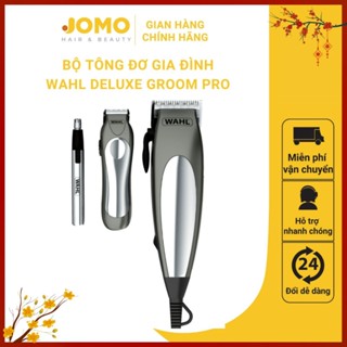 Bộ tông đơ cắt tóc gia đình WAHL DELUXE GROOM PRO nhập khẩu chính hãng - Jomo Hair & Beauty