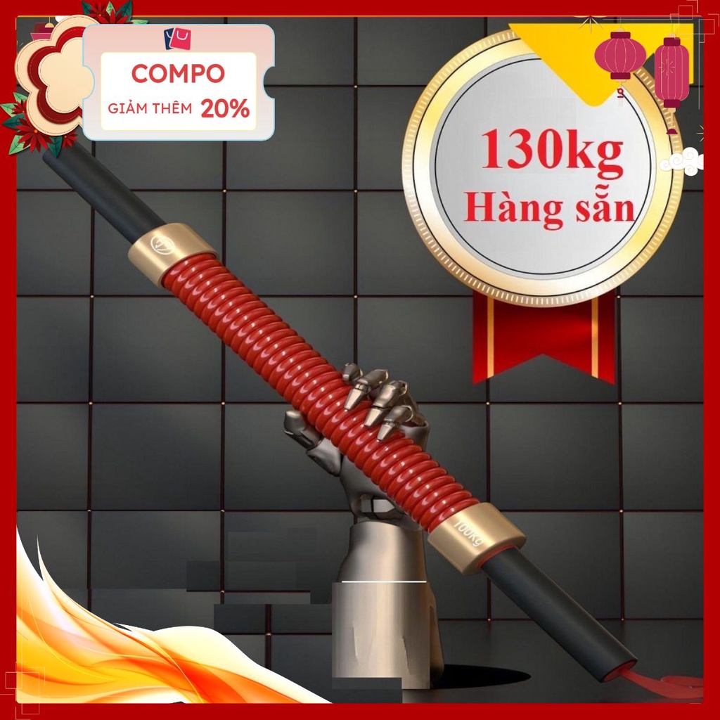 Gậy lò xo Power 120kg, 130kg hàng chỉnh hãng thương hiệu Haoying. Chất thép Đức bền bỉ tặng ôtô