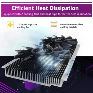 Amd card đồ họa chơi game aisurix rx550 4gb vga sff gpu gddr5 128bit