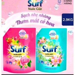 Nước giặt Surf Hương Nước hoa Túi 2,9kg