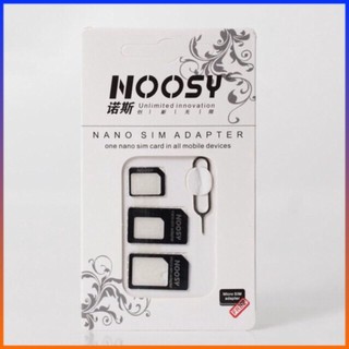 ÁO SIM 🔴FREESHIP🔴 BỘ CHUYỂN ĐỔI SIM VÀ QUE CHỌC SIM NOOSY FULL BOX GIÁ RẺ