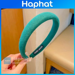 Băng Đô Cài Tóc Lụa Trơn [FREESHIP] Băng Đô Cài Tóc Lụa Trơn basic nhiều màu Phong Cách Tiểu Thư Hàn Quốc