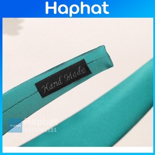 Băng Đô Cài Tóc Lụa Trơn [FREESHIP] Băng Đô Cài Tóc Lụa Trơn basic nhiều màu Phong Cách Tiểu Thư Hàn Quốc