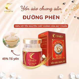 Yến chưng đường phèn 45% tổ yến lọ 70ml