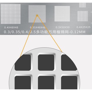 Vỉ đa năng WL các size từ 0.3mm đến 0.5mm