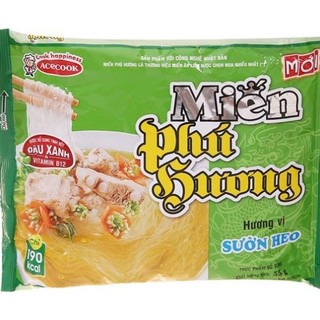 Combo 5 gói miến phú hương 2 vị - gói 55g date mới