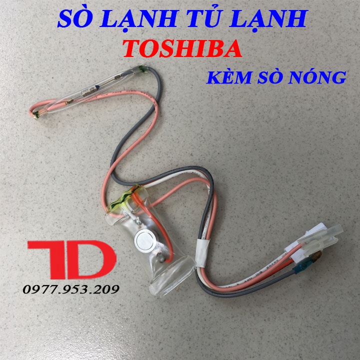 [CN HCM] Sò lạnh tủ lạnh Toshiba kèm sò nóng, Sensor cảm biến âm dương tủ lạnh -  Vật tư Điện lạnh Thuận Dung