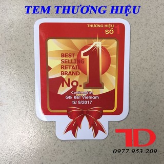 Tem dán trang trí thương hiệu số 1 Vật tư Điện lạnh Thuận Dung
