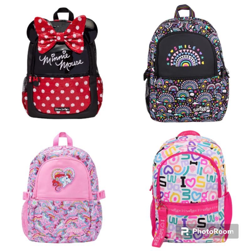 [Ảnh thật] [Chính hãng] BALO SMIGGLE CHÍNH HÃNG CHO BÉ GÁI