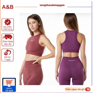 Set dài tập nữ alpha crop gym,thể thao,yoga