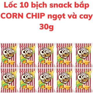 Bánh snack cornchip vị bắp nướng ngọt và cay bịch 35g