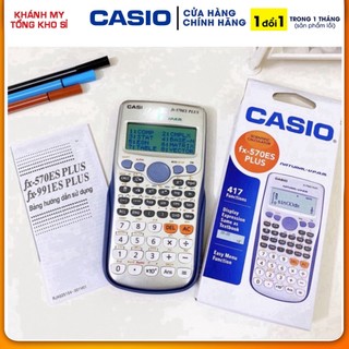 Máy Tính CASIO Fx 570ES Plus Máy Tính Học Sinh Giá Rẻ Được Mang Vào Phòng Thi - Hàng Thái Bảo Hành 24 Tháng (APS)